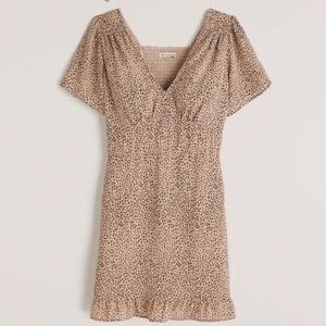 Abercrombie Flutter Sleeve Mini Dress